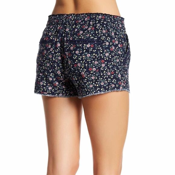 Jolt Relaxed Floral Tie Short Size 28 (Juniors 7) - Picture 2 of 10